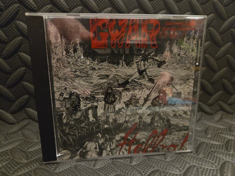 GWAR Hell-O CD Remastered Metal Blade Records Debut Album